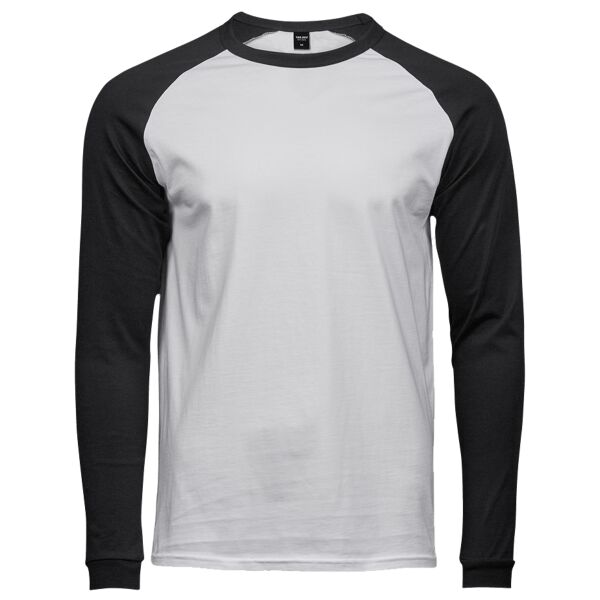 Tee Jays Long Sleeve Baseball T-Shirt Thumbnail