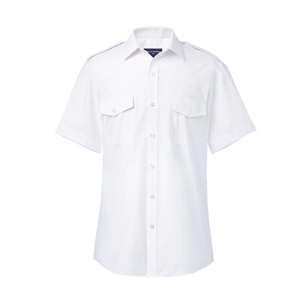 Brook Taverner - Orion Slim Fit S/S Pilot Shirt Thumbnail