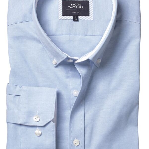 Brook Taverner - Stewart Stretch Oxford Shirt Thumbnail